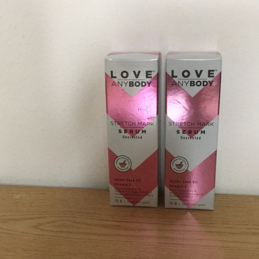 New Bundle Of 2 Love AnyBody Stretch Mark Serum Jojoba Seed Oil & Vitamin E